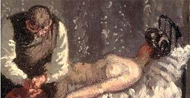 Walter Sickert Walter Sickert, The Camden Town Murder, originally titled, oil painting picture